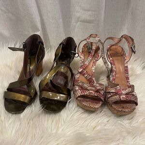 SCHUTZ Heels Bundle size 5